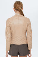 Alison Women's Leather Jacket | Derimod