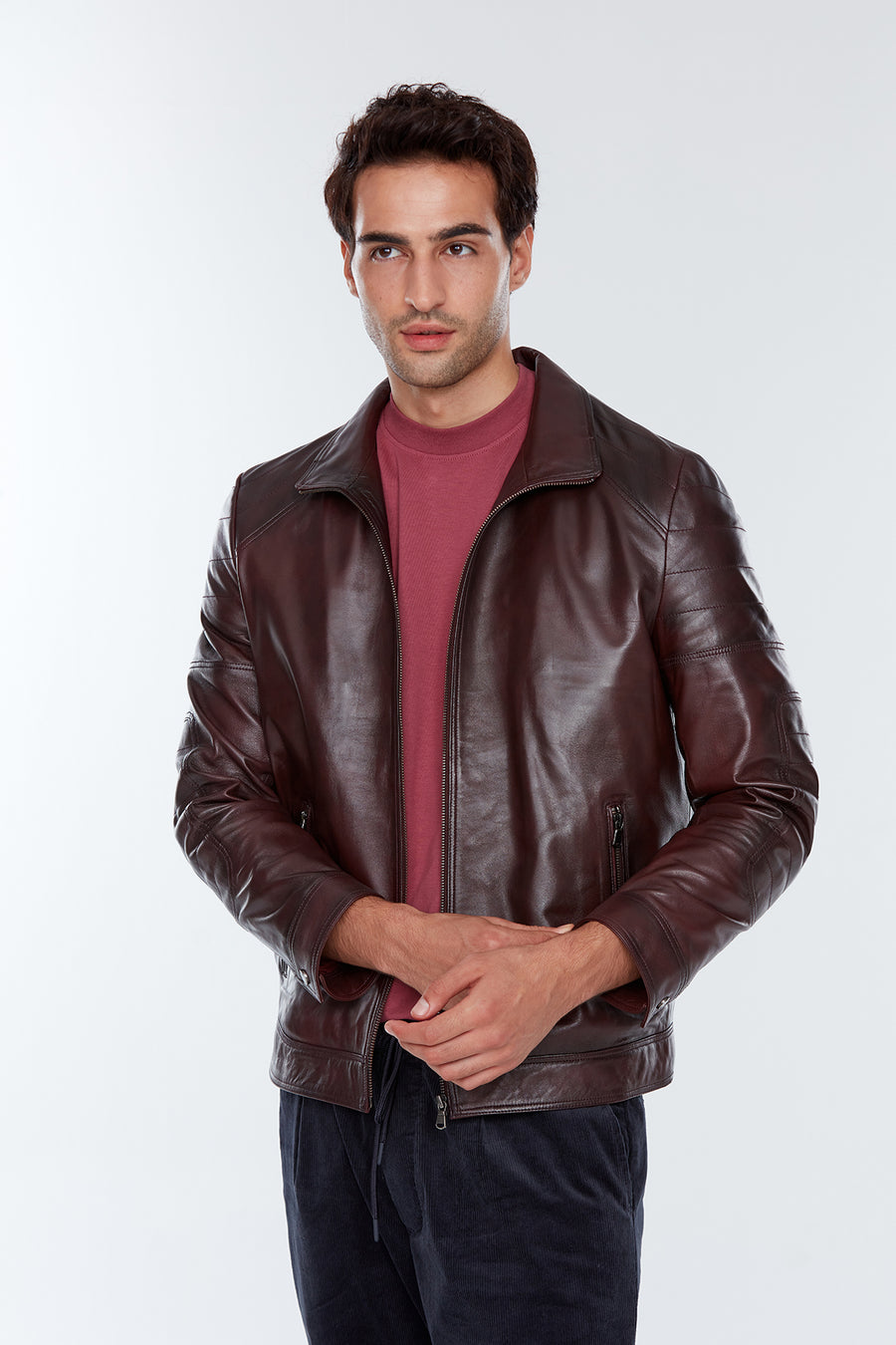 Tom Erkek Deri Mont 22WGE637047 | Derimod