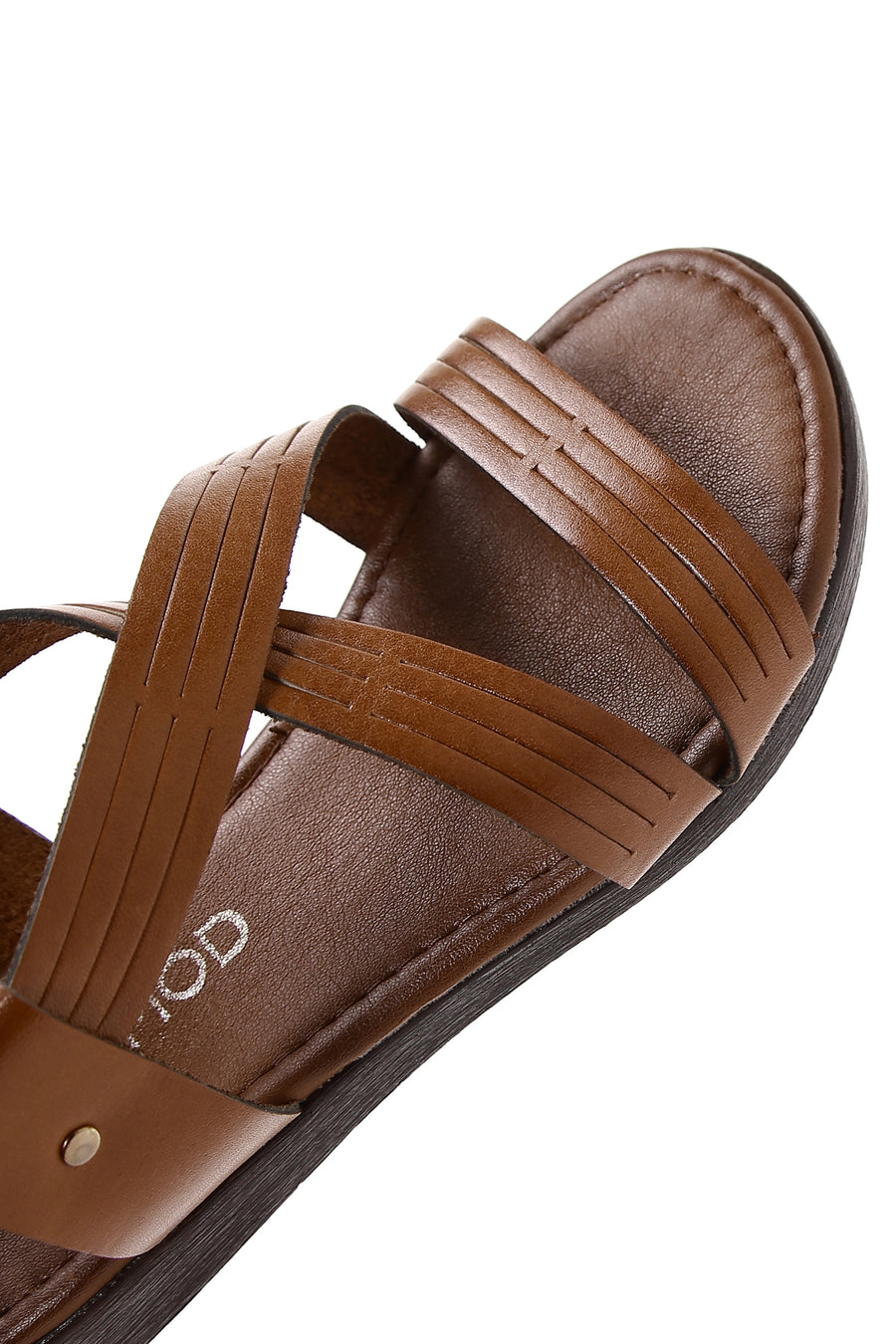 Women's Tan Leather Bodrum Sandals