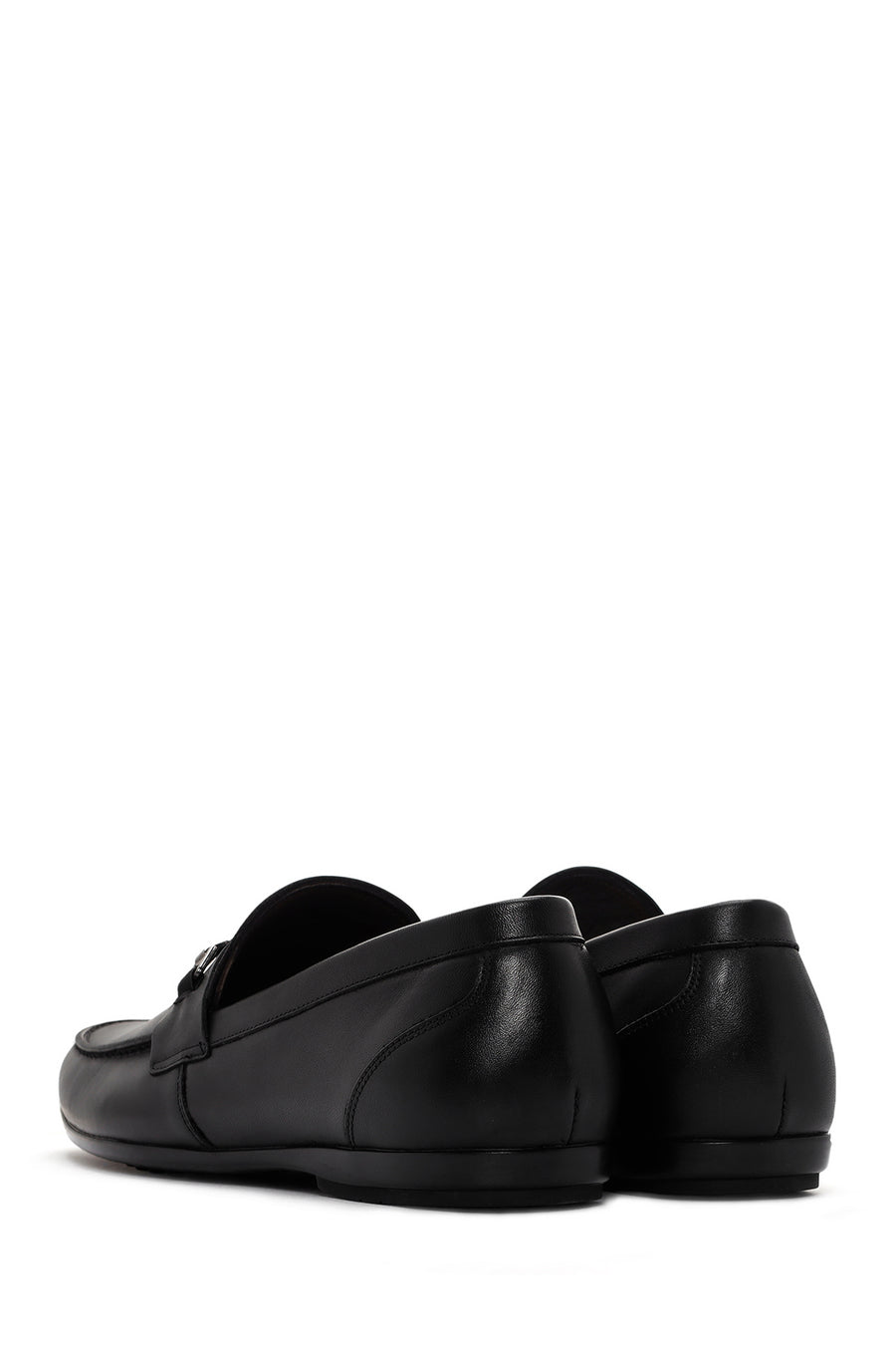 Erkek Siyah Deri Klasik Loafer