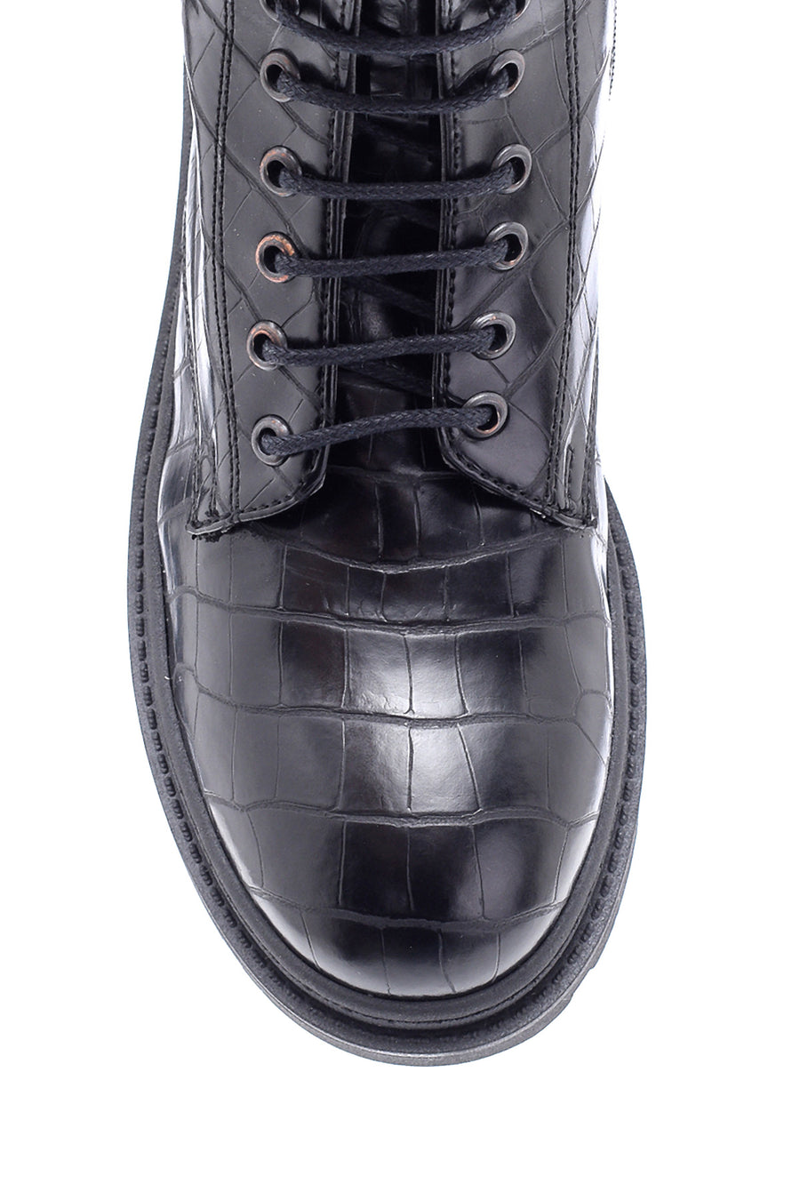 Women's Crocodile Patterned Boots