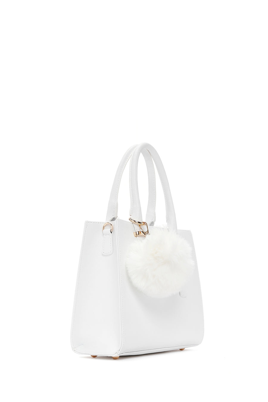 Women's White Handbag