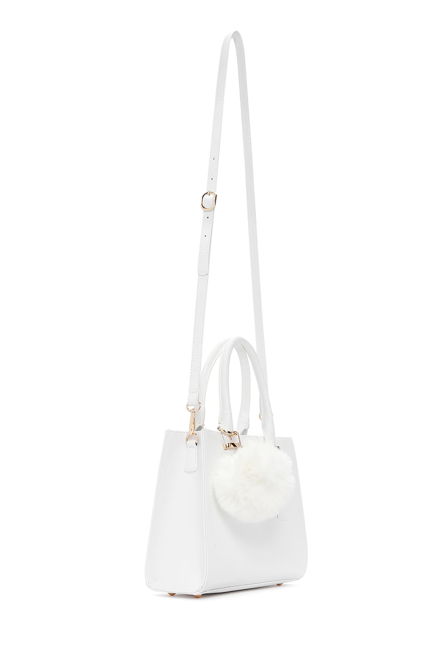 Women's White Handbag