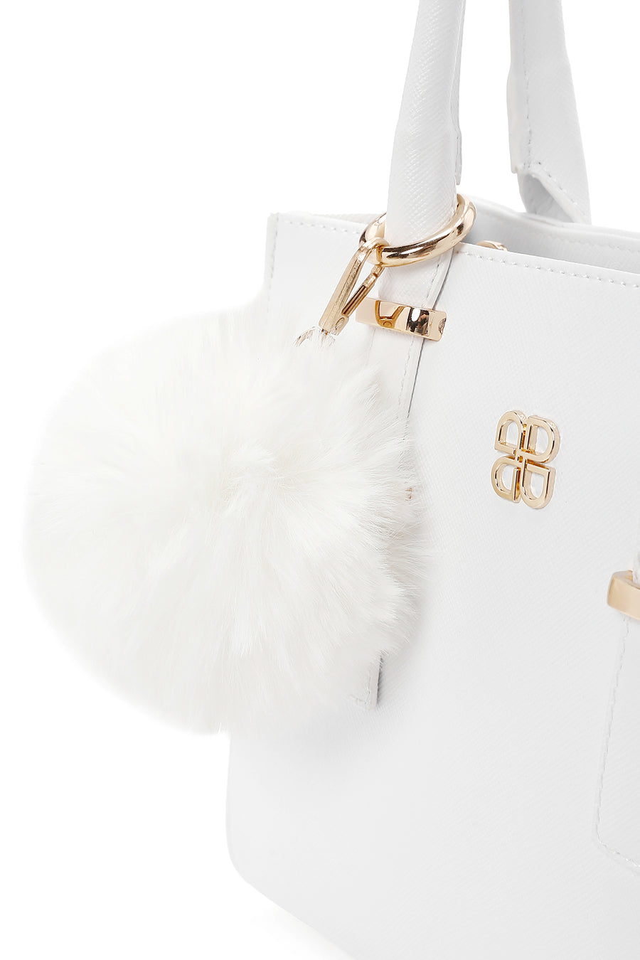 Women's White Handbag