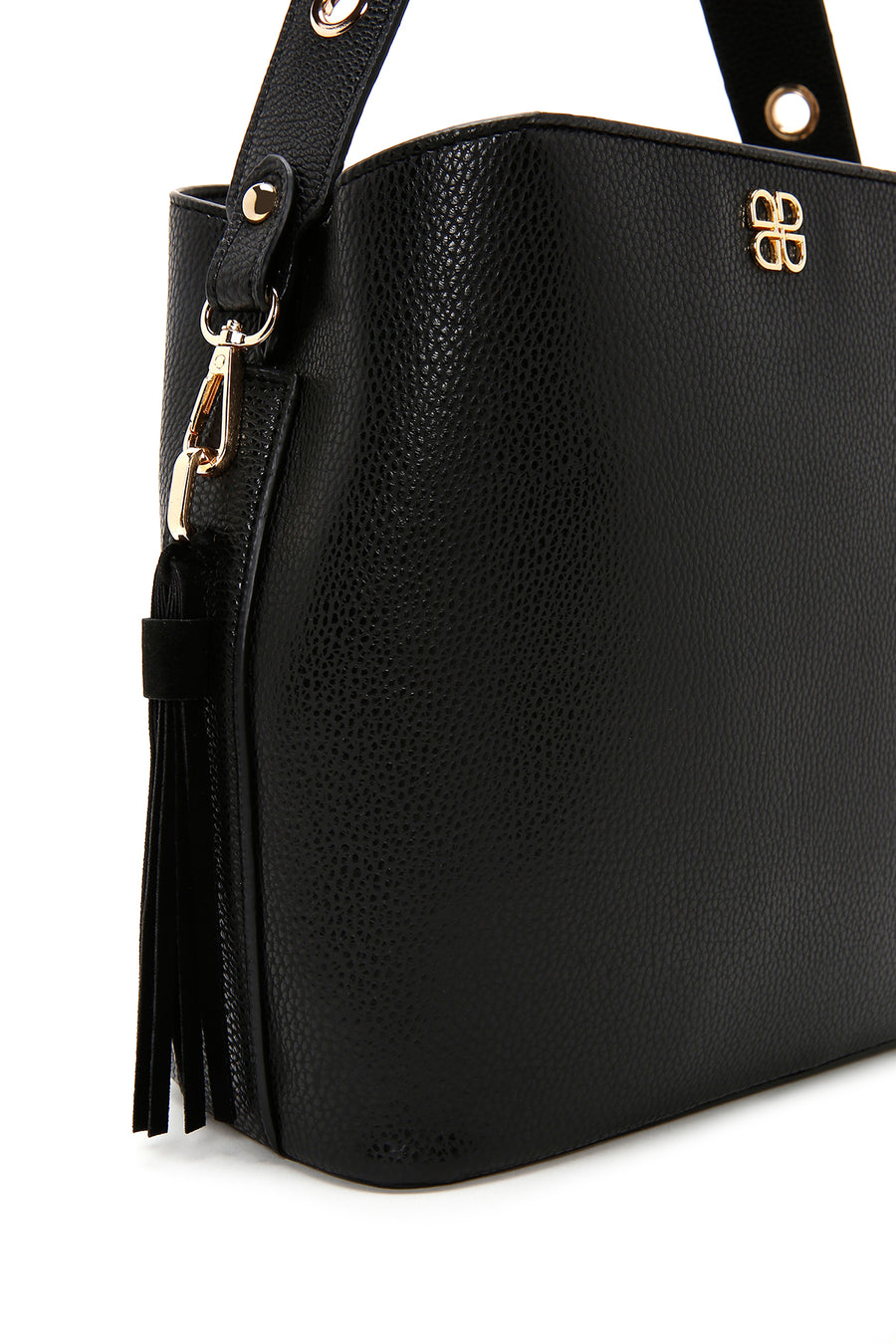Women's Black Classic Shoulder Bag
