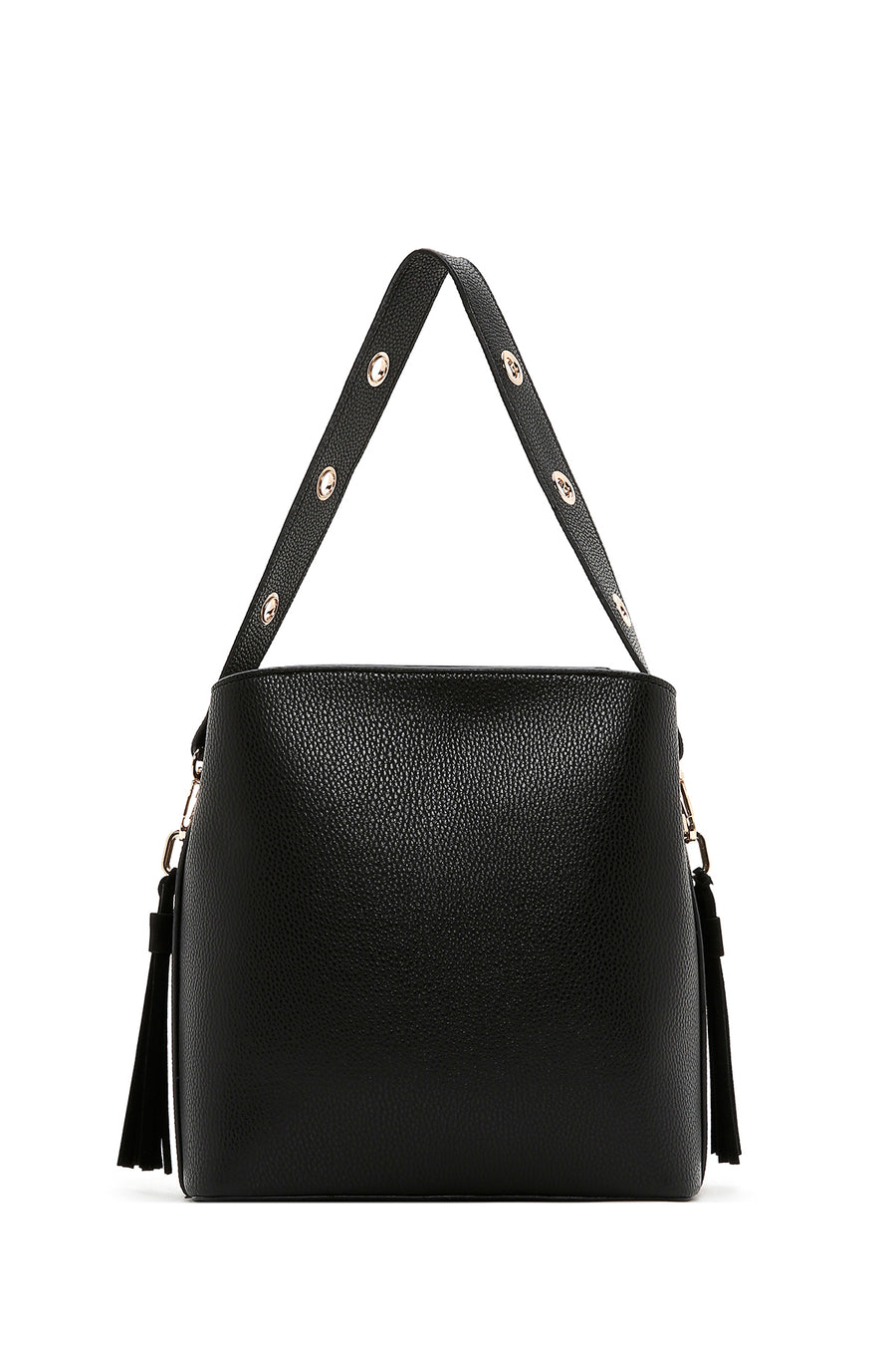 Women's Black Classic Shoulder Bag