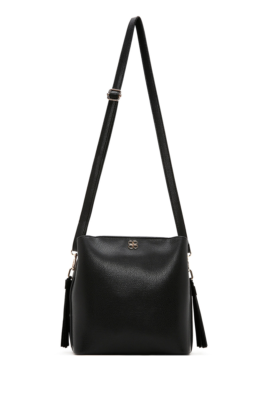 Women's Black Classic Shoulder Bag