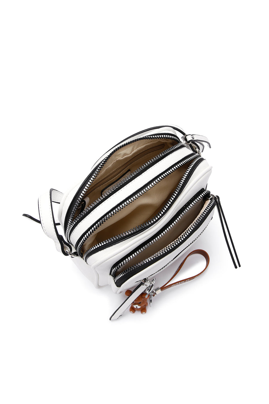 Women's White Crossbody Bag