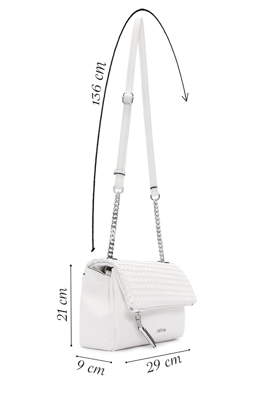 Women's White Crossbody Bag
