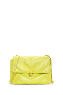 Women's Green Quilted Crossbody Bag | Derimod
