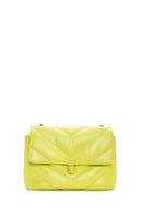Women's Green Quilted Crossbody Bag | Derimod