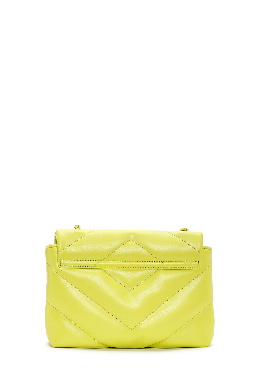 Women's Green Quilted Crossbody Bag