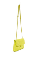 Women's Green Quilted Crossbody Bag | Derimod