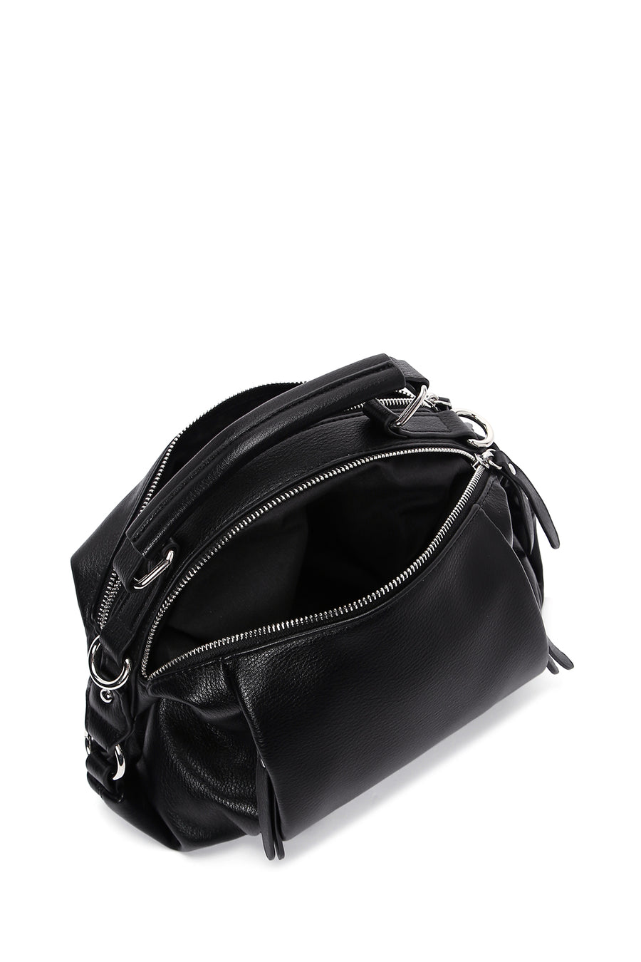 Women's Black Shoulder Bag