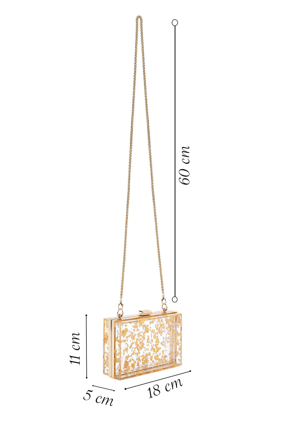 Women's Gold Portfolio Bag