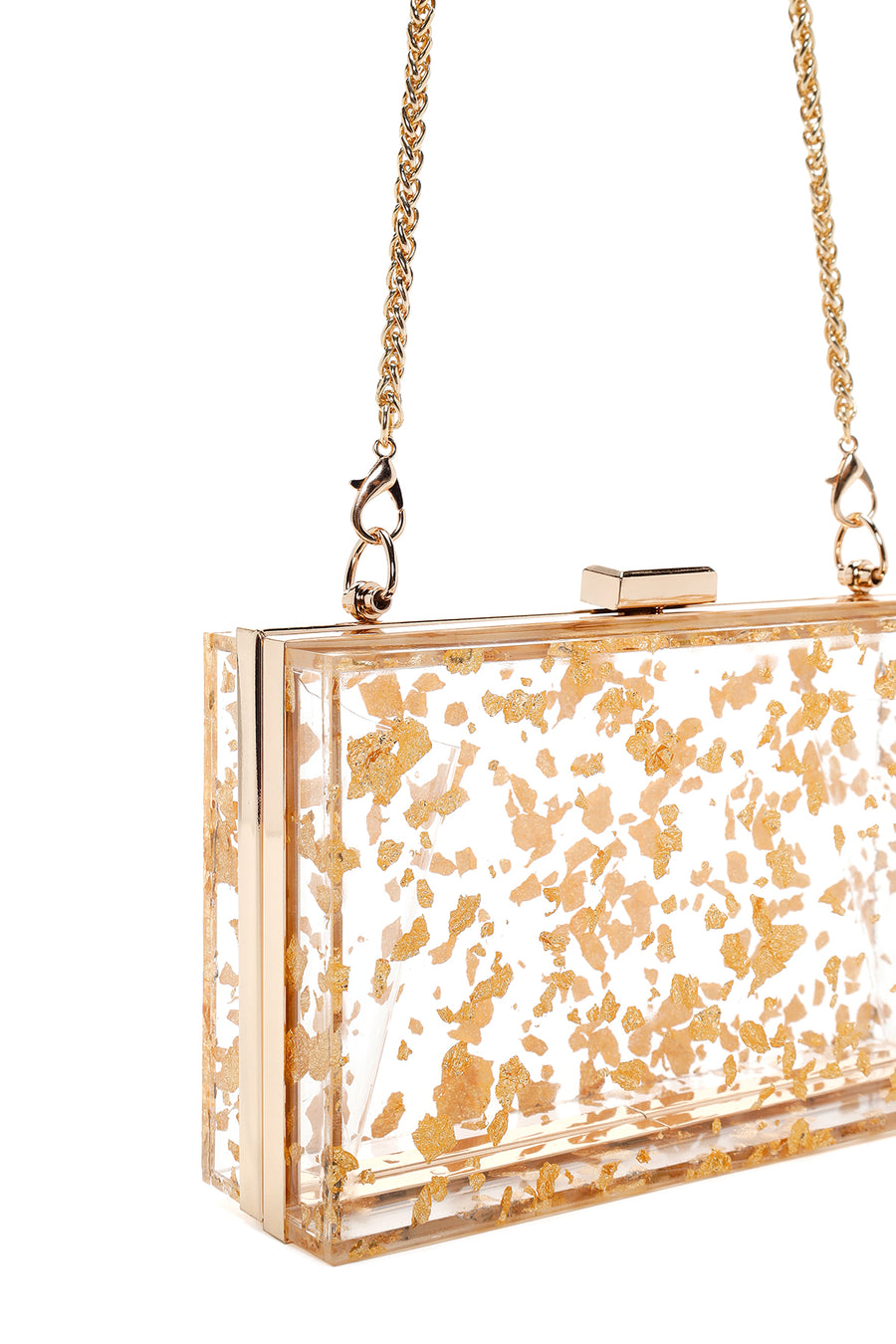 Women's Gold Portfolio Bag