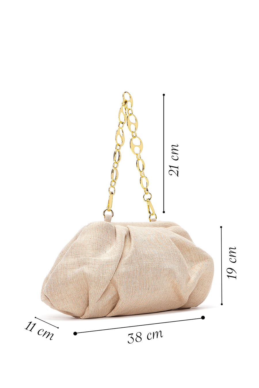 Women's Beige Handbag
