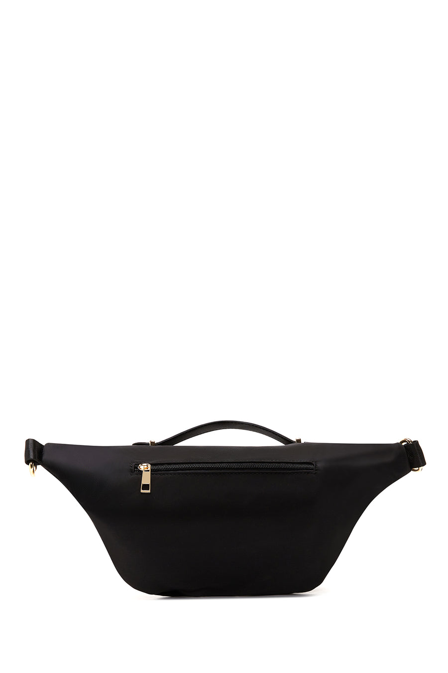 Women's Black Waist Bag