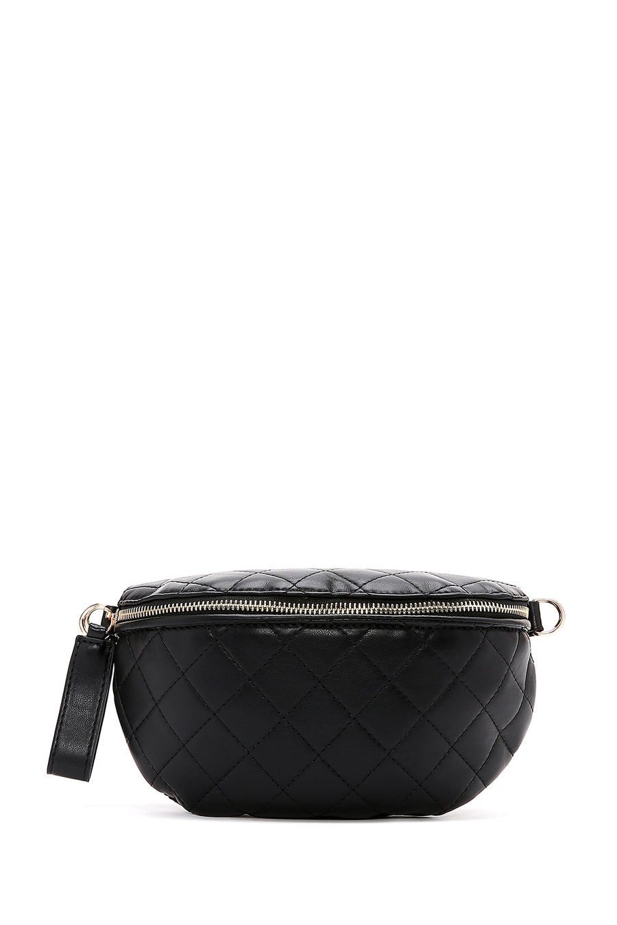 Women's Black Waist Bag