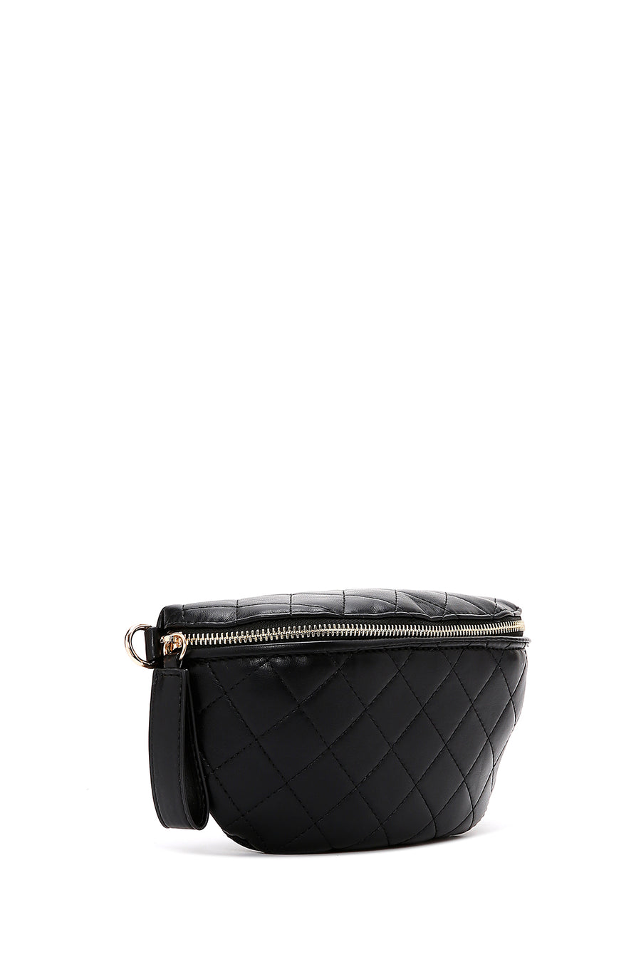 Women's Black Waist Bag