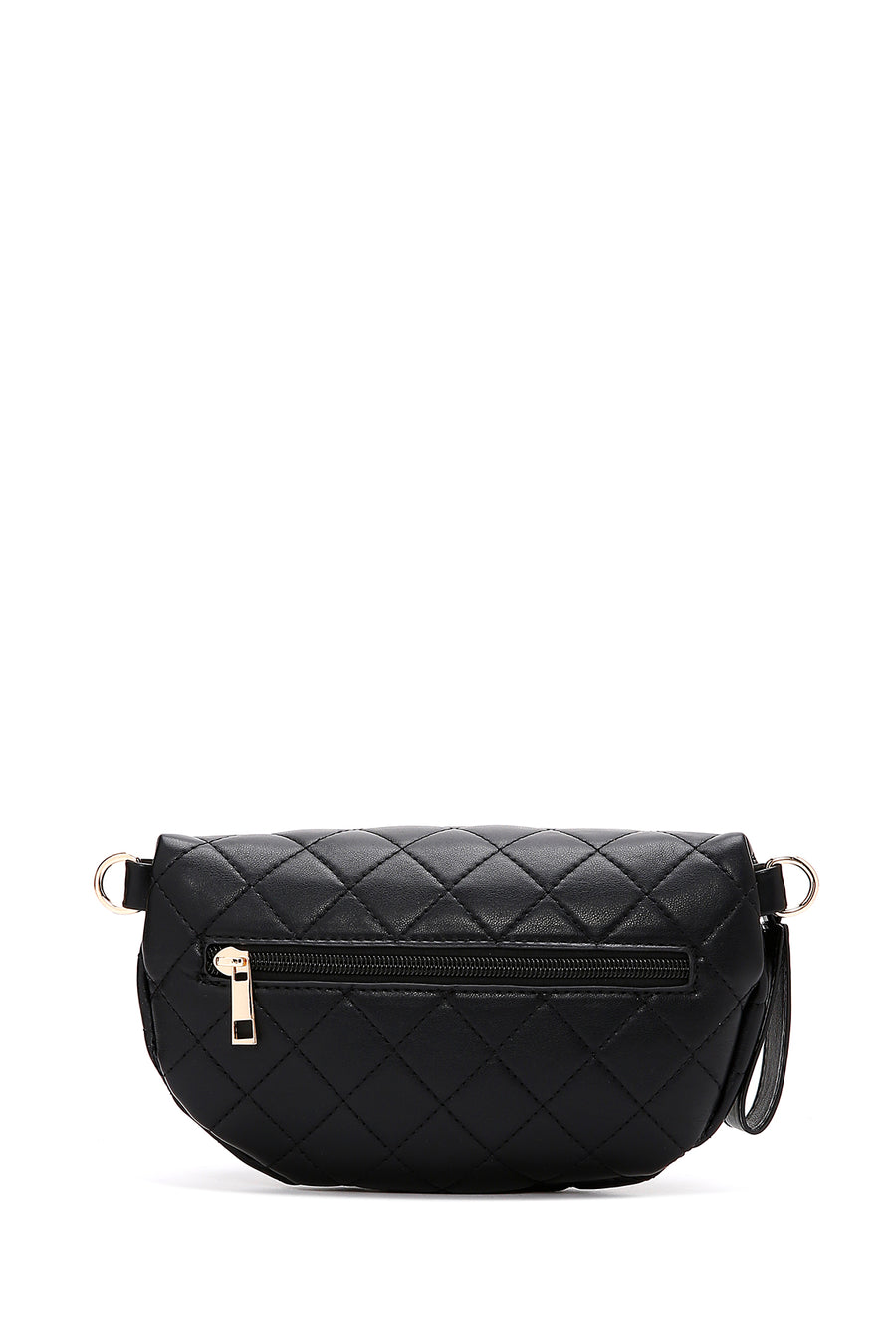 Women's Black Waist Bag