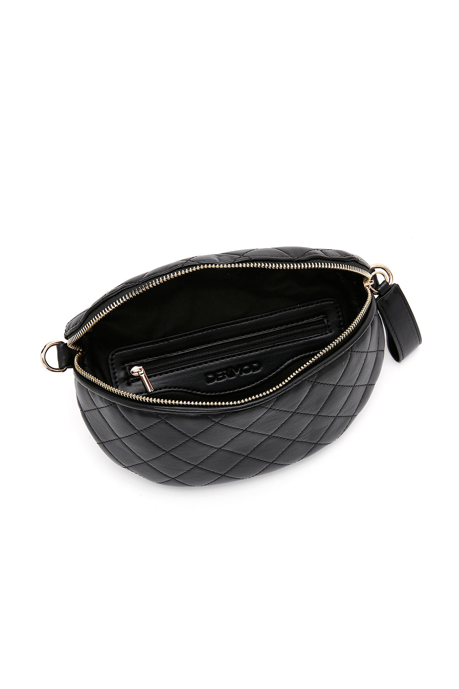 Women's Black Waist Bag