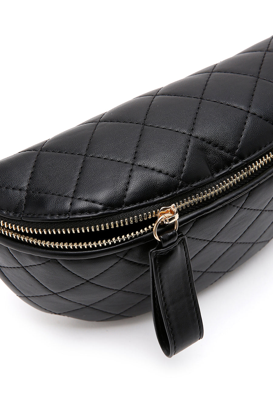 Women's Black Waist Bag