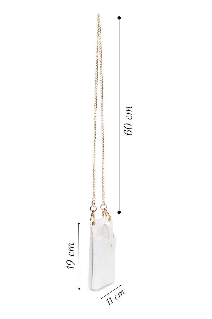 Women's White Mini Crossbody Bag