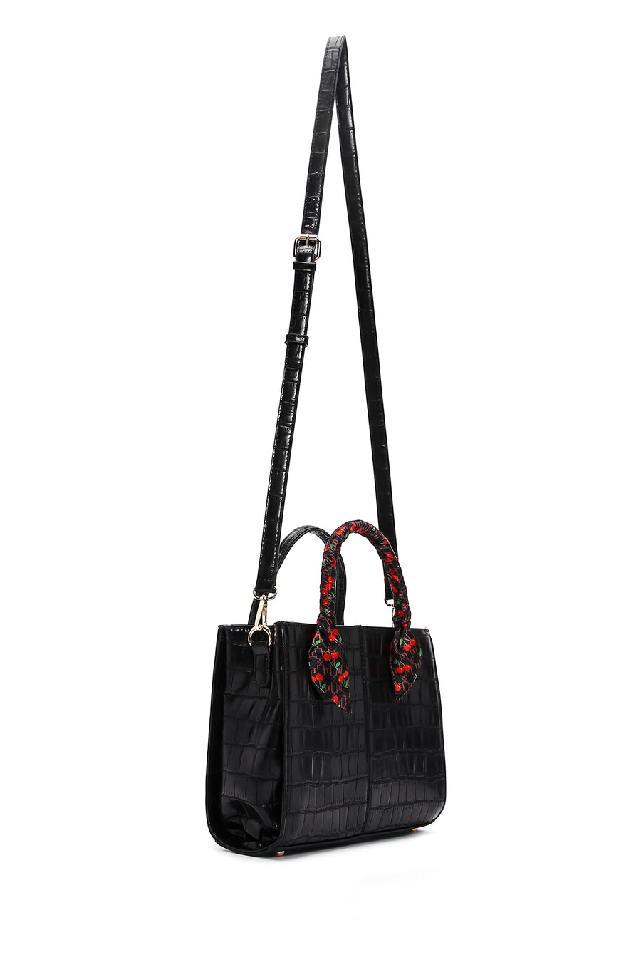Women's Black Classic Shoulder Bag