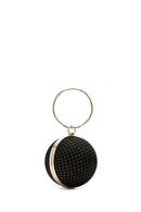 Women's Black Stone Handbag | Derimod