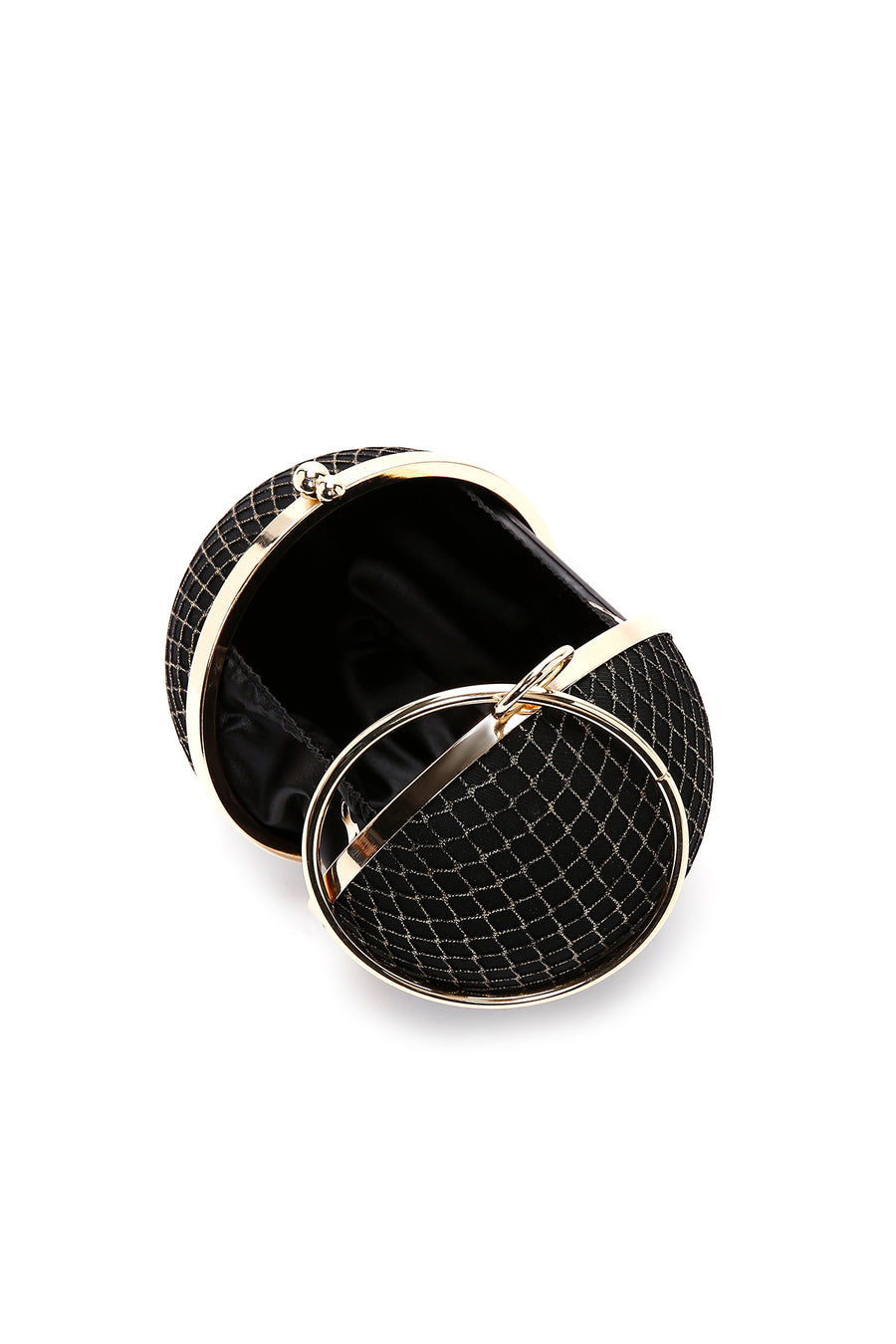 Women's Black Stone Handbag