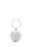Women's Silver Stone Handbag | Derimod