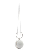 Women's Silver Stone Handbag | Derimod