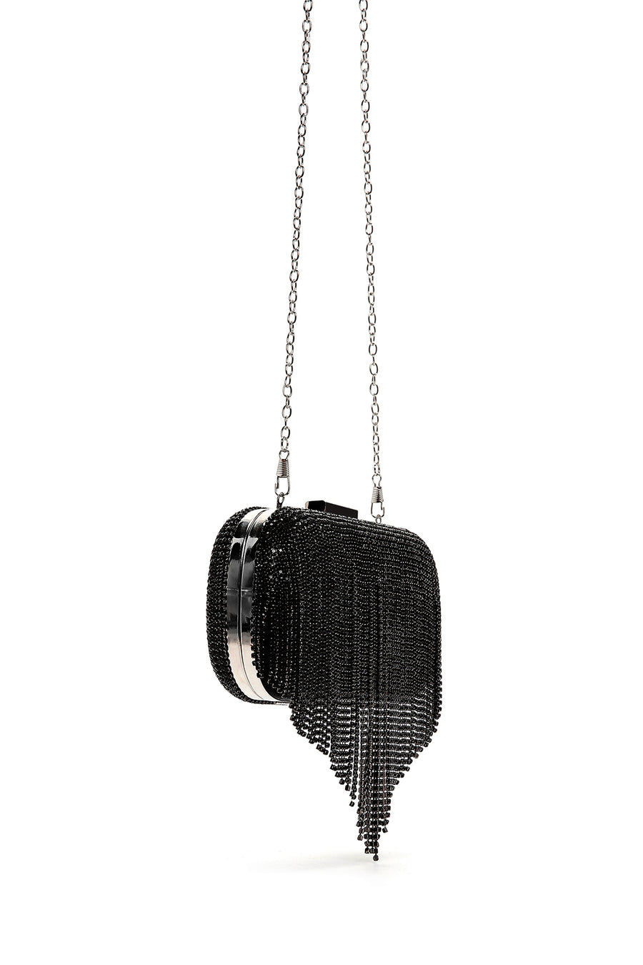 Women's Black Stone Portfolio Bag
