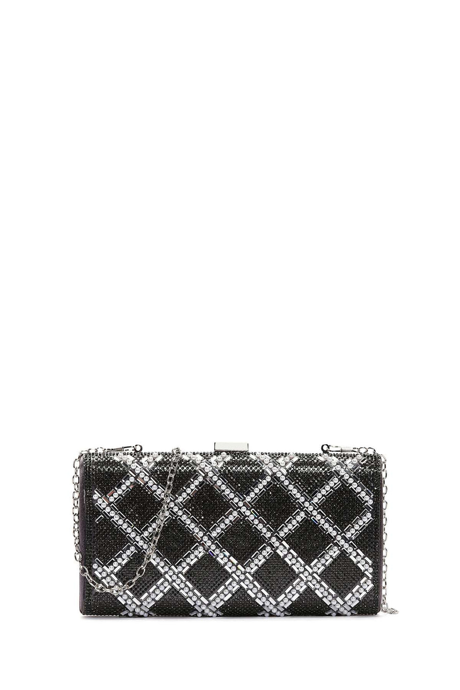 Women's Black Stone Portfolio Bag 23SBD2745TS | Derimod