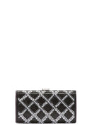 Women's Black Stone Portfolio Bag | Derimod