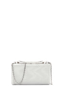 Women's Silver Portfolio Bag | Derimod