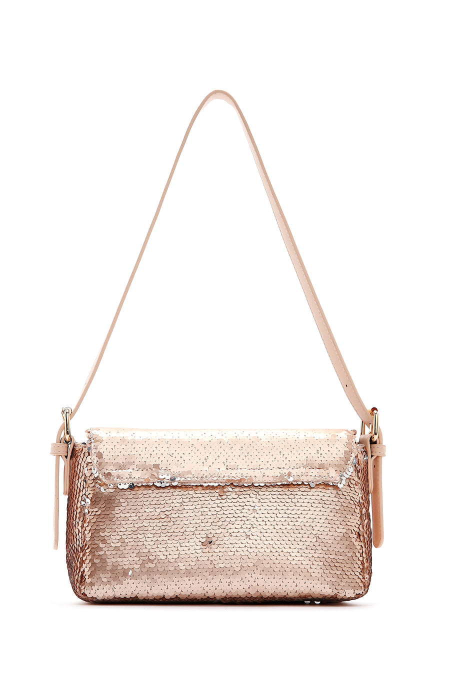 Women's Pink Sequin Shoulder Bag