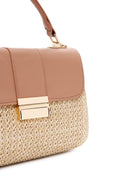 Women's Beige Straw Handbag | Derimod