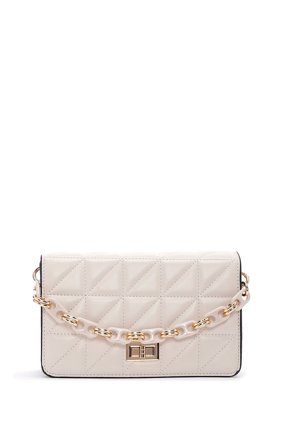 Women's Beige Quilted Handbag 23SBD2917KP | Derimod