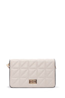 Women's Beige Quilted Handbag | Derimod