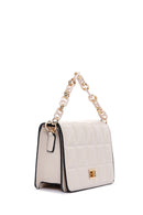 Women's Beige Quilted Handbag | Derimod