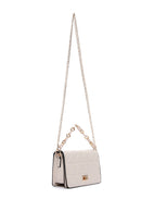 Women's Beige Quilted Handbag | Derimod