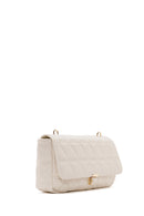 Women's Beige Quilted Crossbody Bag | Derimod
