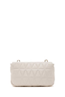 Women's Beige Quilted Crossbody Bag | Derimod