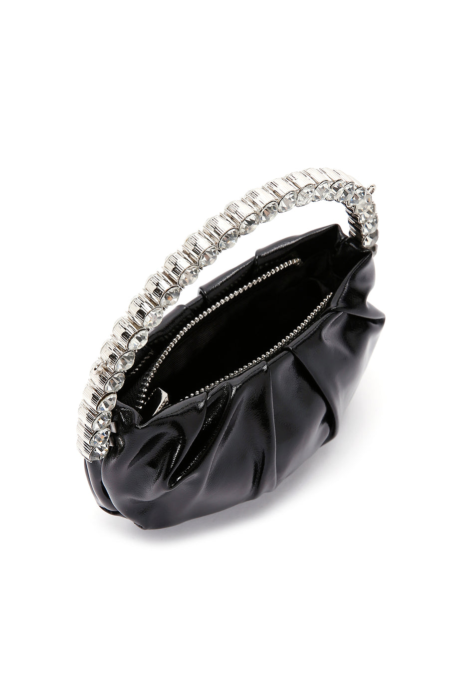 Women's Black Stone Handbag
