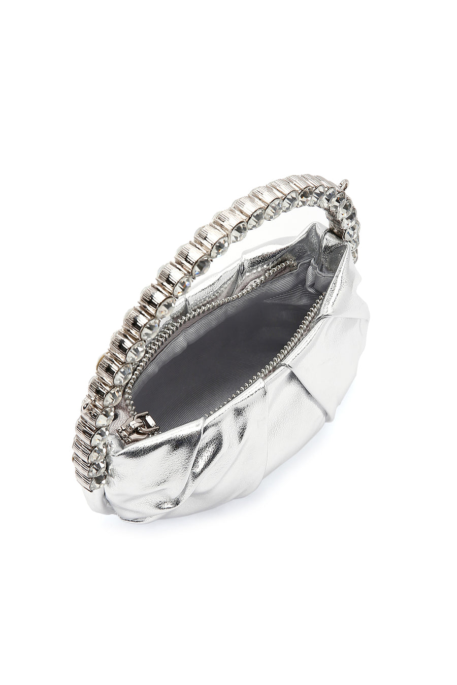 Women's Silver Stone Handbag