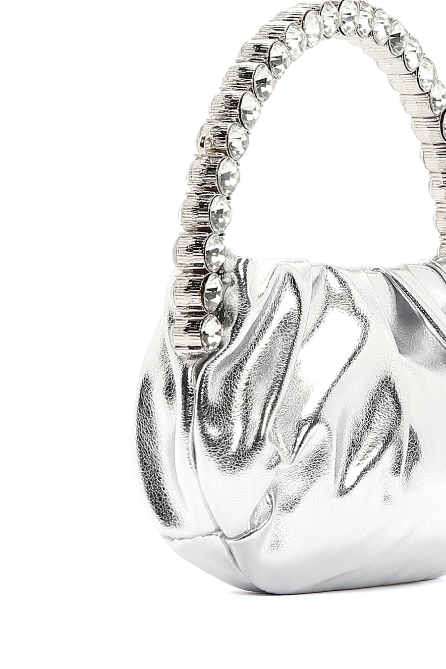 Women's Silver Stone Handbag