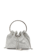 Women's Silver Stone Handbag | Derimod
