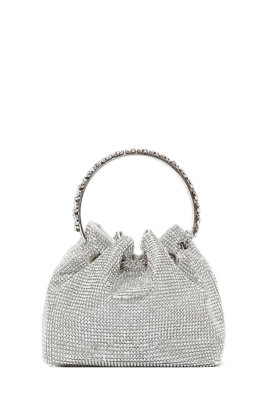 Women's Silver Stone Handbag